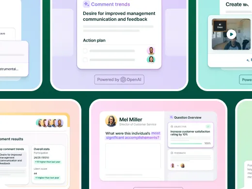 Multiple product images of Lattice's AI products