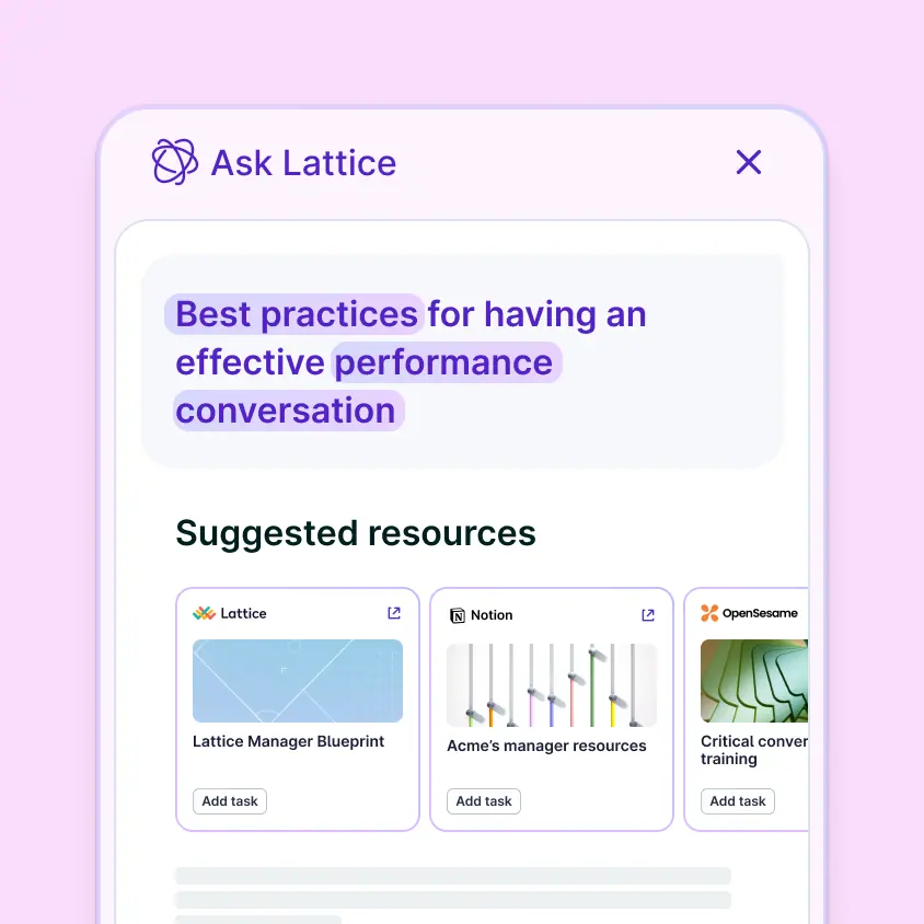 UI of AI agent context